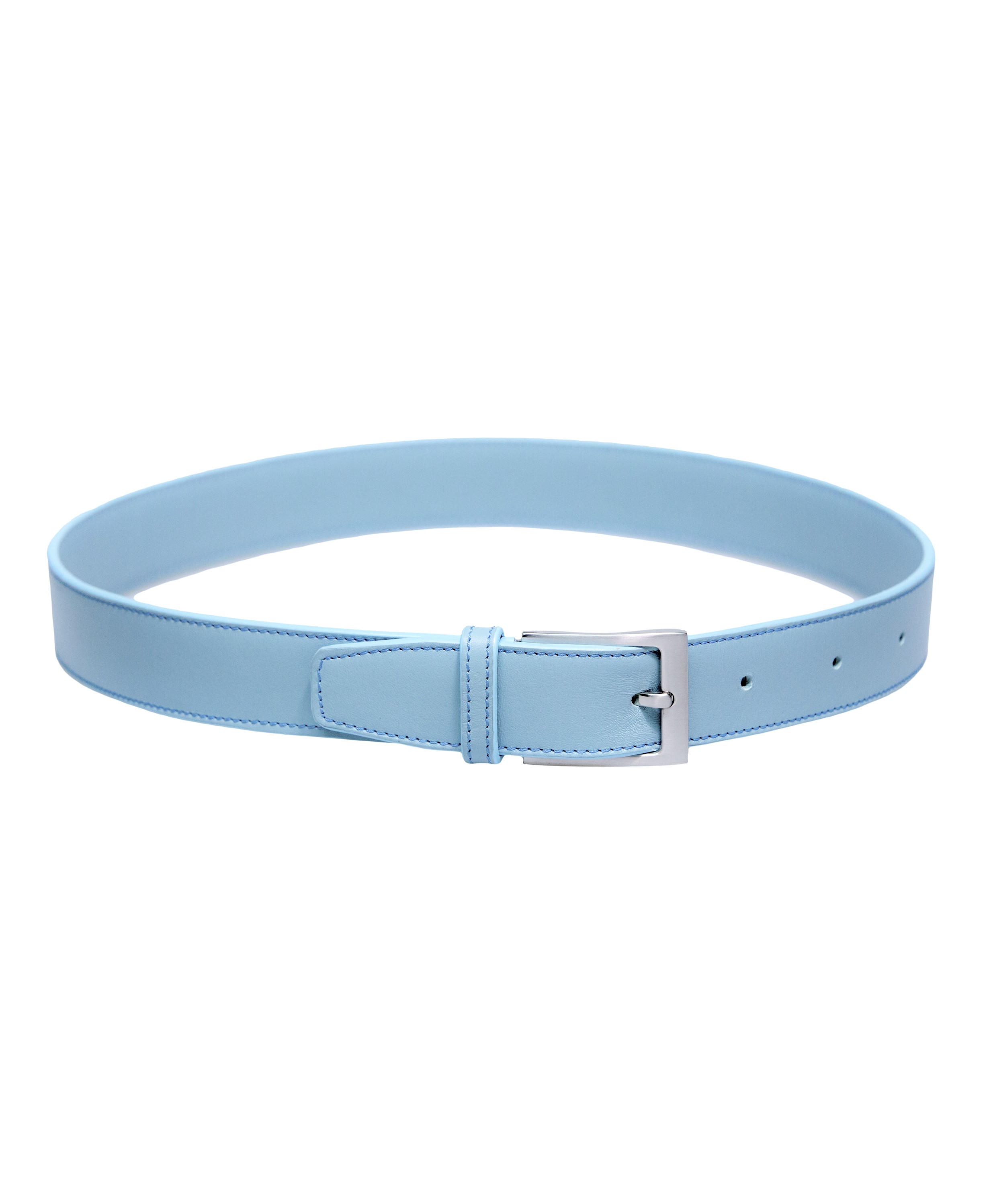 Classic Belt . Pale Blue Leather – YUVI